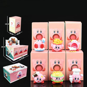 Cajas Sorpresa Misteriosas con Figuras de Acción, Adorable <span class=keywords><strong>Figura</strong></span> de Acción de <span class=keywords><strong>Kirby</strong></span> de Dibujos Animados, Caja Ciega, Decoración para Coche y Escritorio, Coleccionables, Regalos - Product Image 2