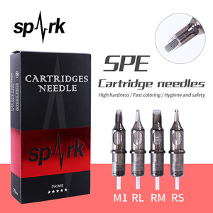 Agujas de Cartucho para Tatuaje Negras de 0.3mm, Cartuchos de Agujas Desechables con Membrana para Máquina de Tatuaje - Product Image 5