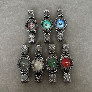 Y2K Design Sport Digital Alloy Glass Men's <b>Watch</b> with Unique Claw Shape Vintage Retro Style Waterproof - Product Image 6