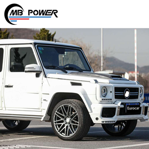 G ClassชุดBody FITสำหรับG350 G55 G500 <span class=keywords><strong>Aset</strong></span> W463 Bสไตล์PU + คาร์บอนไฟเบอร์Body Kitด้านหน้ากันชน,grille,Rear Wi 1990 ~ 2018y - Product Image 6