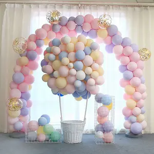 100pcs 12Inch Macaron Pastel Latex Balloons Round Wedding Birthday Party Macaron Latex Balloons For Anniversary Christmas