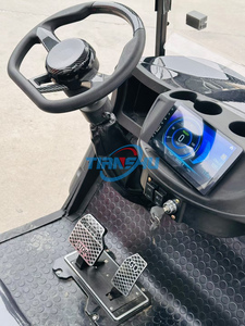 Utilitaire personnalisé de luxe <span class=keywords><strong>chasse</strong></span> hors route 72V Lithium 4 roues voiturette de Golf 4 places rue légale avec pare-brise - Product Image 6