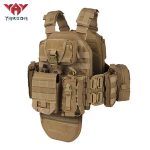 Yakeda Colete Tatico operazioni speciali Chalecos Tactico Plater portante tattico maglia portante piatto con triplo caricatore Mag - Product Image 3