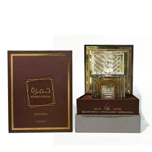 Lattafa Khamrah Qahwa Eau De Parfum 100ml Profumo Unisex Speziato a Lunga Durata - Product Image 1
