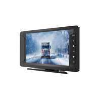 Cámara de Tablero Portátil Avanzada para Camiones, Pantalla Táctil IPS de 7 Pulgadas, Grabación, Conectividad Cableada, Detección Inteligente de Movimiento, Visión Nocturna