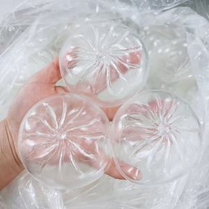 DIY ONR - Juguete Antiestrés de Silicona Transparente en Forma de Dumpling, Inflable, con Componentes de Carcasa, Bola Vacía para Aliviar el Estrés - Product Image 2