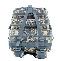 Sac à dos tactique de grande capacité 45L Heavy Duty 3P Assault Camouflage Bug Bag 900D Oxford Molle Webbing pour la randonnée et le trekking