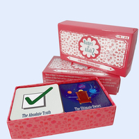 Tarjetas de Felicitación Impresas Personalizadas en Inglés/Árabe con Impresión Digital y Caja Plegable - Juego de Cartas Educativo para Niños