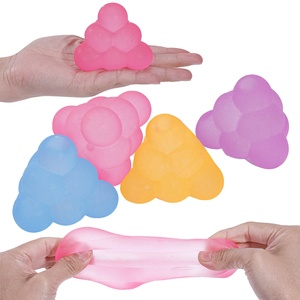 ของเล่น JO TOYS ของเล่นบีบสัมผัสนุ่มนิ่มรูปสามเหลี่ยมมอลโทสแบบฟรอสต์ ของเล่นบีบคลายเครียดสำหรับเด็กอายุ 5-7 ปี และผู้ใหญ่ - Product Image 4