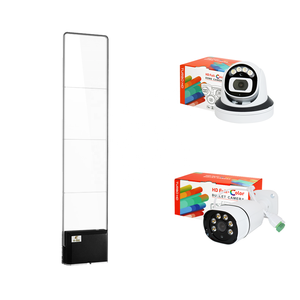 Siêu bảo vệ chống trộm hệ thống <span class=keywords><strong>RF</strong></span> 82MHz <span class=keywords><strong>EAS</strong></span> phát hiện cổng với phòng chống mất mát camera cho cửa hàng bán lẻ an ninh - Product Image 1