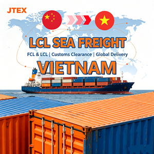 Agent de transport maritime LCL, service de consolidation de fret inférieur à une charge conteneurisée de Chine vers le Vietnam - Product Image 1