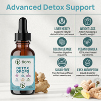 Grossiste OEM – Nouvelles Gouttes Liquides Détoxifiantes Multifonctionnelles aux Herbes Naturelles pour le Nettoyage du Côlon et du Foie – Compléments Santé pour la Perte de Poids chez l'Adulte