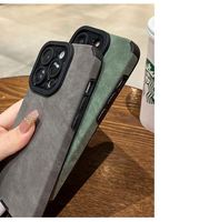 Étui de téléphone portable de luxe en cuir d'agneau avec anneau magnétique Flying Brand pour 16/15/14/13 Pro/XR/XS Max/15/16 Plus en PU – Vente en gros