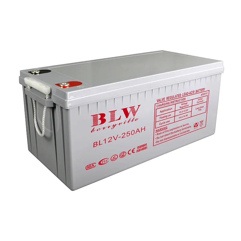 250Ah Rechargeable Lead Acid Battery 12V-24AH Solar Gel Battery 12v 200ah 24v 300ah Battery solar energy storages system