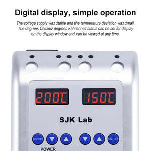 <span class=keywords><strong>Kit</strong></span> Elettrico per Modellazione Cera Dentale con Doppia Penna per Intaglio e Coltello per Cera, Macchinario in Metallo Certificato CE - Product Image 5