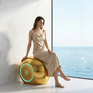 Inodoro Inteligente de Lujo para Villas, Apartamentos y Hoteles, con Bidé Electrónico, Sensor de Descarga Automática y Control Remoto, Color Dorado - Product Image 2