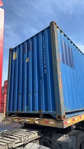 Conteneur sec d'occasion de 20 pieds FCIU7123943 bleu High Cube pour le transport de marchandises, adapté au transport maritime international - Product Image 1