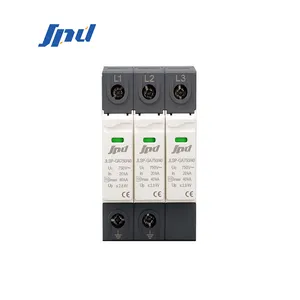 Jinli 3 القطبين 40kA مانعة صواعق AC تصاعد حامية جهاز 690V spd