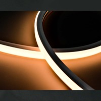 Lumière néon LED en cuivre à courbure latérale parfaite 14x14mm IP65 avec télécommande 8mm flexible pour la décoration intérieure