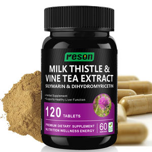 Ausreson สารสกัดจากมิลค์ทิสเทิลแคปซูลทำความสะอาดตับอาหารเสริม OEM Silymarin จากนม Thistle - Product Image 2