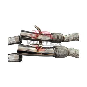 Tubo de Escape de Alto Flujo Vortex de Acero Inoxidable 304 para Audi RS3 2.5T I5 2020-2025 con Protector Térmico, Sin Luz de Advertencia de Motor - Product Image 6