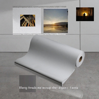 Rouleau de toile blanche mate pour peinture artistique, impression UV