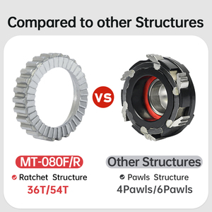 高品质自行车配件MT080F/R 11速棘轮36t公路自行车轮毂自行车零件 - Product Image 6