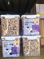 Friandises lyophilisées pour animaux de compagnie, ingrédient unique, riches en protéines, pour chats et chiens, saveurs variées, complément alimentaire naturel, vente en gros usine, OEM
