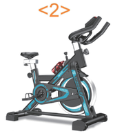 Vélo d'exercice magnétique silencieux pour appartements, alerte de posture et compteur de calories, fitness, conçu pour une utilisation pratique à domicile