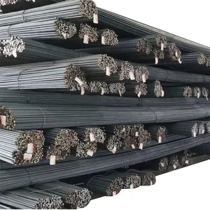 Wholesale Construction HRB400 HRB500 B500B Steel Rebar Hot Rolled Deformed Iron Rod 6mm 8mm 10mm 12mm 16mm 20mm Sizes ASTM