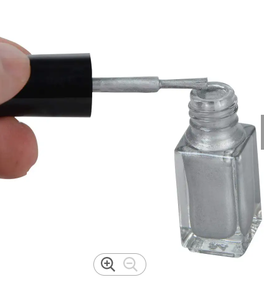 Kit de adhesivo de reparación de rueda de aleación, bricolaje, pintura plateada, para llanta, daña las abolladuras - Product Image 5