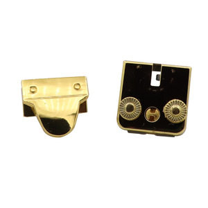 Zinc Alloy Luggage <b>Frog</b> Lock Gold Color Security Wooden Box Hardware Accessory - Product Image 4
