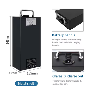 แบตเตอรี่ NCM ปรับแต่งได้ 12V 24V 36V 48V 52V 60V 72V 20Ah 30Ah 40Ah 50Ah 100Ah พร้อม BMS สำหรับจักรยานยนต์ - Product Image 4
