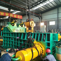 Presse à balles de recyclage de compacteur automatique hydraulique horizontal largement utilisé