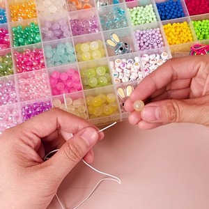 Kit de fabrication de bracelets DIY très prisé : Perles et accessoires pour la création de bijoux et de bracelets d'amitié – Jouet créatif - Product Image 2