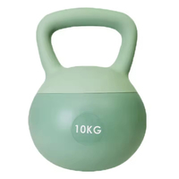 Pesa Rusa de PVC con Relleno de Arena y Gránulos de Acero, Ecológica, Duradera, Antideslizante, para Ejercicios de Glúteos, Sentadillas y Levantamiento de Pesas en Casa o Gimnasio