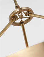Lustre moderne en albâtre, luxe pour hôtel et villa, double niveau, anneau en laiton, pierres suspendues, LED, design en forme de flèche, à plusieurs niveaux