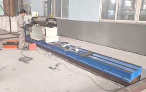 1000kg 2000kg 3000kg haute précision centrifugeuse grattoir en forme de spirale décharge Rotor équilibrage Machine équipement d'essai - Product Image 4