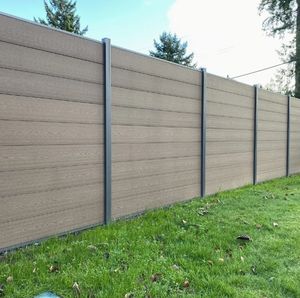 Kolay kurulum ahşap tahıl doku Colorbond eskrim galvaniz çelik çit panel levha özellik geliştirme için 3D modelleme - Product Image 6