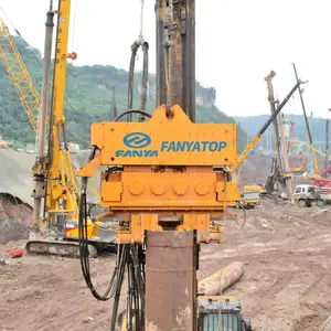 hydraulic vibratory pile driving vibro hammer