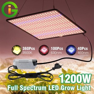 Lámpara LED de Cultivo de Espectro Completo, 40W, AC85-240V, para Cultivo Interior en Invernadero - Product Image 2