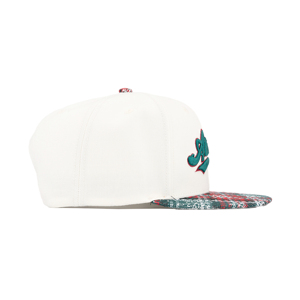 Noanoa Tùy Chỉnh Thoải Mái Len Pha Trộn Cap 6 Tấm Bóng Rổ Cap Tùy Chỉnh Snapback Cap - Product Image 4