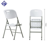 Chaise pliante de salle à manger moderne, écologique et portable de haute qualité pour une utilisation en extérieur, en cuisine et à l'école