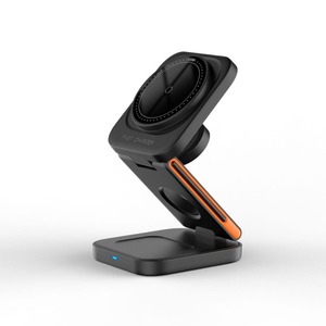 Nouvelle Offres Spéciales 3 en 1 Station de charge sans fil Portable pliable <span class=keywords><strong>chargeur</strong></span> sans fil magnétique pour <span class=keywords><strong>iPhone</strong></span> Airport <span class=keywords><strong>Apple</strong></span> Watch - Product Image 1