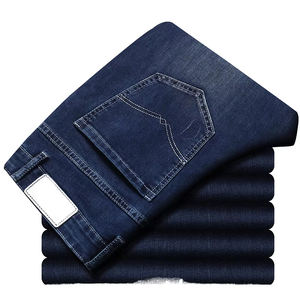 بيع مباشر من المصنع بنطلون جينز رجالي جديد بقصة مستقيمة ضيقة (Slim Straight) كاجوال ومتين بستايل الشارع الراقي (High Street) للربيع والصيف والخريف، الأكثر مبيعاً - Product Image 6