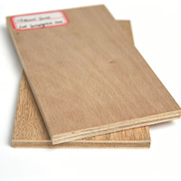 Panneau de placage multicouche Okoume de qualité marine avec âme en eucalyptus pour intérieur, feuille 4x8, 18mm, pour armoires