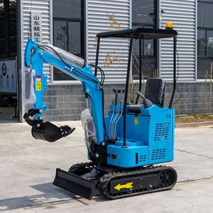 Productos Más Vendidos, Mini Excavadora Azul Ht15 de 1.5 Toneladas con Piloto Mecánico y Giro de 360 Grados Rotación para la Agricultura - Product Image 5