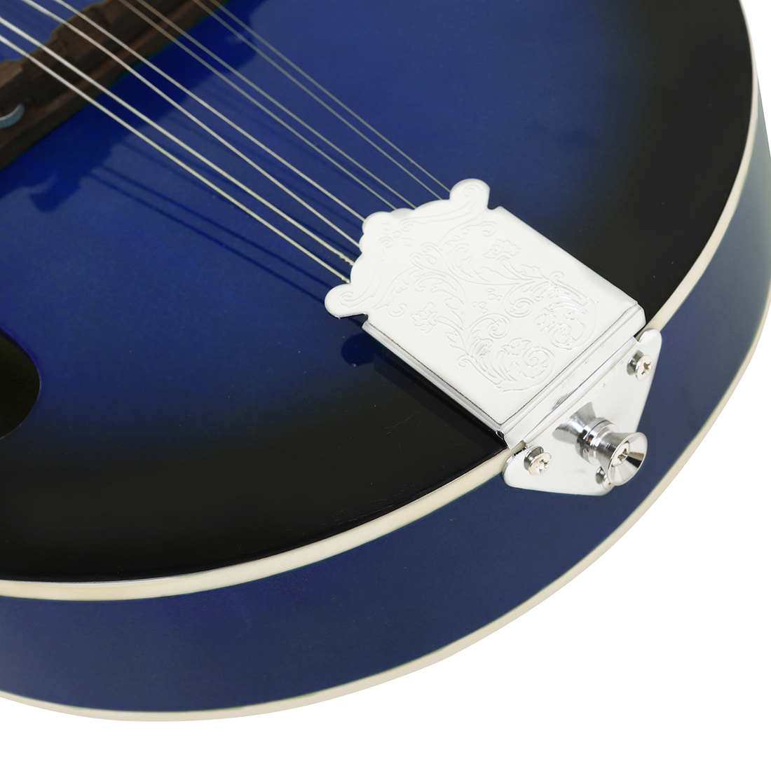 Wholesale IRIN Blue 8-String Mandolin Instrument for Beginner