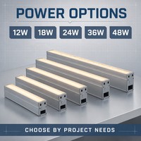 Lampu Lantai LED Linear Tersembunyi dengan Pilihan Daya Multi untuk Proyek Lanskap Bangunan Luar Ruangan