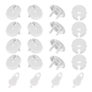 Venta al por mayor de fábrica personalizada tipo Francia cubierta de salida de descarga eléctrica <span class=keywords><strong>Protector</strong></span> de enchufe a prueba de bebés - Product Image 3